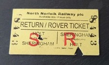 Railway ticket north for sale  RUGBY