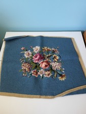 Vintage floral needlepoint for sale  New Lenox