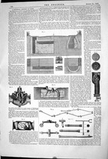 Old print 1868 for sale  UK