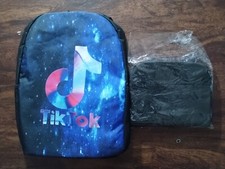 Nova Bolsa Escolar Tic Tok Mochila Bolsa de Livro e Lancheira , usado comprar usado  Enviando para Brazil