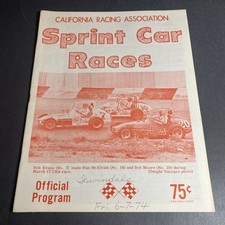 Usado, Automotive Racing History: California Racing Sprint Car Races 1974 / FKY comprar usado  Enviando para Brazil