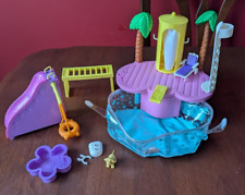 Lote combinado de piscina/toboganes y salpicaduras Polly Pocket Fashion, usado segunda mano  Embacar hacia Argentina