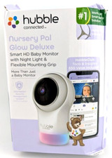 Hubble Nursery Pal Glow Deluxe Smart HD monitor de bebê câmera vídeo *CAIXA DANIFICADA* comprar usado  Enviando para Brazil