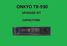 Receptor estéreo ONKYO TX-930 KIT DE REPARACIÓN - todos los condensadores comprar usado  Enviando para Brazil