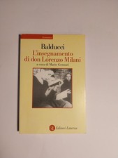 Balducci insegnamento don usato  Italia