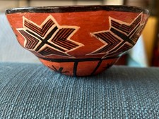 Tigela de cerâmica Quichua Quechua (Equador) Mucawa com desenhos geométricos comprar usado Tigela de cerâmica Quichua Quechua (Equador) Mucawa com desenhos geométricos comprar usado  Enviando para Brazil