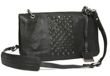 Bolsa tiracolo feminina Frye Jesse couro cravejado preto V3018 comprar usado  Enviando para Brazil