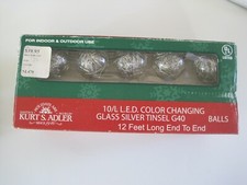 Kurt adler silver for sale  Elizabeth