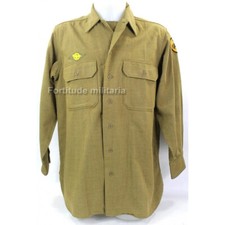 Chemise moutarde army d'occasion  Ambleteuse