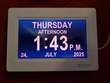 illuminated alarm clock for sale illuminated alarm clock for sale KETTERING