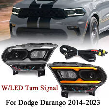 Farol projetor LED completo preto não-AFS Dodge Durango 2014-2021 2022-2024 comprar usado  Enviando para Brazil