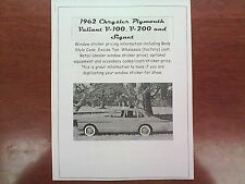 1962 plymouth valiant for sale  Williamsburg