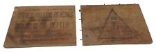 Two wooden boards d'occasion  Expédié en Belgium