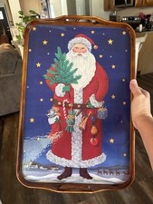 Vintage santa tray for sale  Yulee