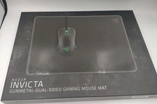 Novo tapete de jogos Razer Invicta Gunmetal genuíno dupla face (RZ02-00860300-R3M1) comprar usado  Enviando para Brazil