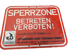 Altes hinweisschild verbotssch gebraucht kaufen  Altusried