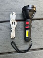 Usado, lanterna recarregável 350 lúmens, com luz lateral, preta, CW usada comprar usado  Enviando para Brazil