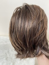 Perucas de cabelo humano curtas marrom com destaque loiro 13x4 perucas frontais de renda comprar usado  Enviando para Brazil
