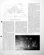 Antique print plan for sale  UK