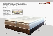 Boxspringbett hotel hochwertig gebraucht kaufen  Garmisch-Partenkirchen