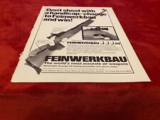 Pgun7 advert 11x8 for sale  UK