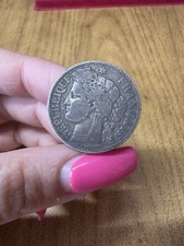 Moneta repubblica francese usato  Beinasco