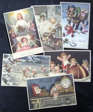 Cartoline buon natale usato  Torino