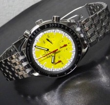 Omega Speedmaster Michael Schumacher cronógrafo aço amarelo 39mm - 3510.12 -, usado comprar usado  Enviando para Brazil