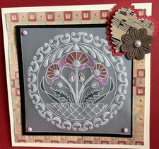 Art nouveau poppies for sale  HUDDERSFIELD