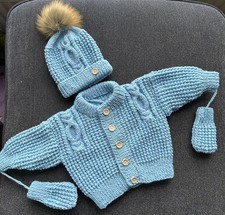Hand knitted super for sale  CARNFORTH