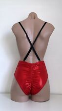 Usado, Maquiagem 🎩 calça prazer pole-wear calças de dança anos 80 alças elásticas aeróbicas comprar usado  Enviando para Brazil