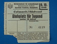 Alte eintrittskarte sportfeld gebraucht kaufen  Mainz