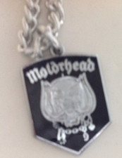 Motorhead warpig Lemmy vintage 1970s ENAMEL NECKLACE comprar usado Motorhead warpig Lemmy vintage 1970s ENAMEL NECKLACE comprar usado  Enviando para Brazil