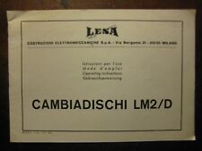 Giradischi cambiadischi lesa usato  Trieste