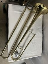 Collegiate trombone hard for sale  Clay