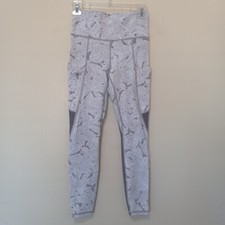 Leggings femininas ATHLETA academia corrida ioga cinza náilon elastano tamanho XS comprar usado  Enviando para Brazil