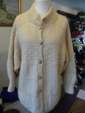Handknitted heavy pure for sale  NOTTINGHAM