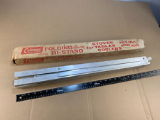 Usado, Antigo 50s 60s Coleman alumínio mesa dobrável fogão refrigerador acampamento suporte de viagem comprar usado  Enviando para Brazil
