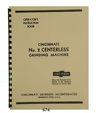 Cincinnati centerless grinding for sale  Goddard