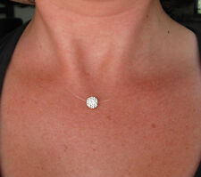 Collier fil transparent d'occasion  Bédée