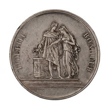 Ancienne médaille mariage d'occasion  Fontenay-le-Comte