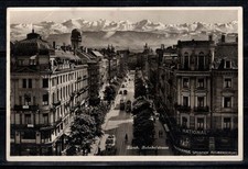 Zurigo 1950 cartolina usato  Bitonto