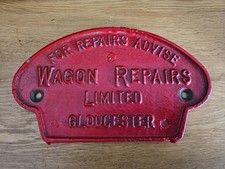Wagon plate repairs for sale Wagon plate repairs for sale  SWINDON