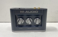 Usado, Microfone de guitarra M-AUDIO preto faixa rápida interface de áudio USB Phantom Power Studio comprar usado  Enviando para Brazil
