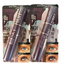 2 - Máscara Maybelline Lash Sensational Sky High Volume - 793 Burgundy Haze comprar usado  Enviando para Brazil
