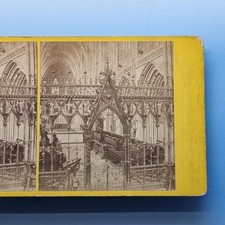 Lichfield stereoview c1870 for sale  TELFORD