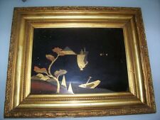 Tableau asiatique panneau d'occasion  Fayence