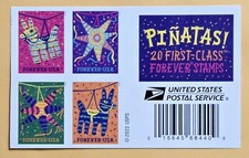 Pinatas stamps. block for sale  Franklin Park