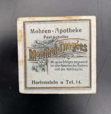 Werbeschachtel menthol dragees gebraucht kaufen  Friedrichshafen