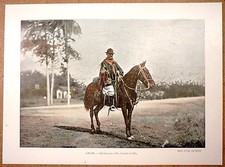BRÉSIL Un gaucho à Rio Grande do Sul - Photochromie fin 19ème Gravure comprar usado  Enviando para Brazil